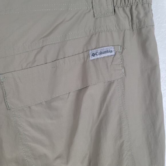 Columbia Men's Pockable Rip Sop Tan Convertible Athletic  Pants 36W/34L - Picture 3 of 6